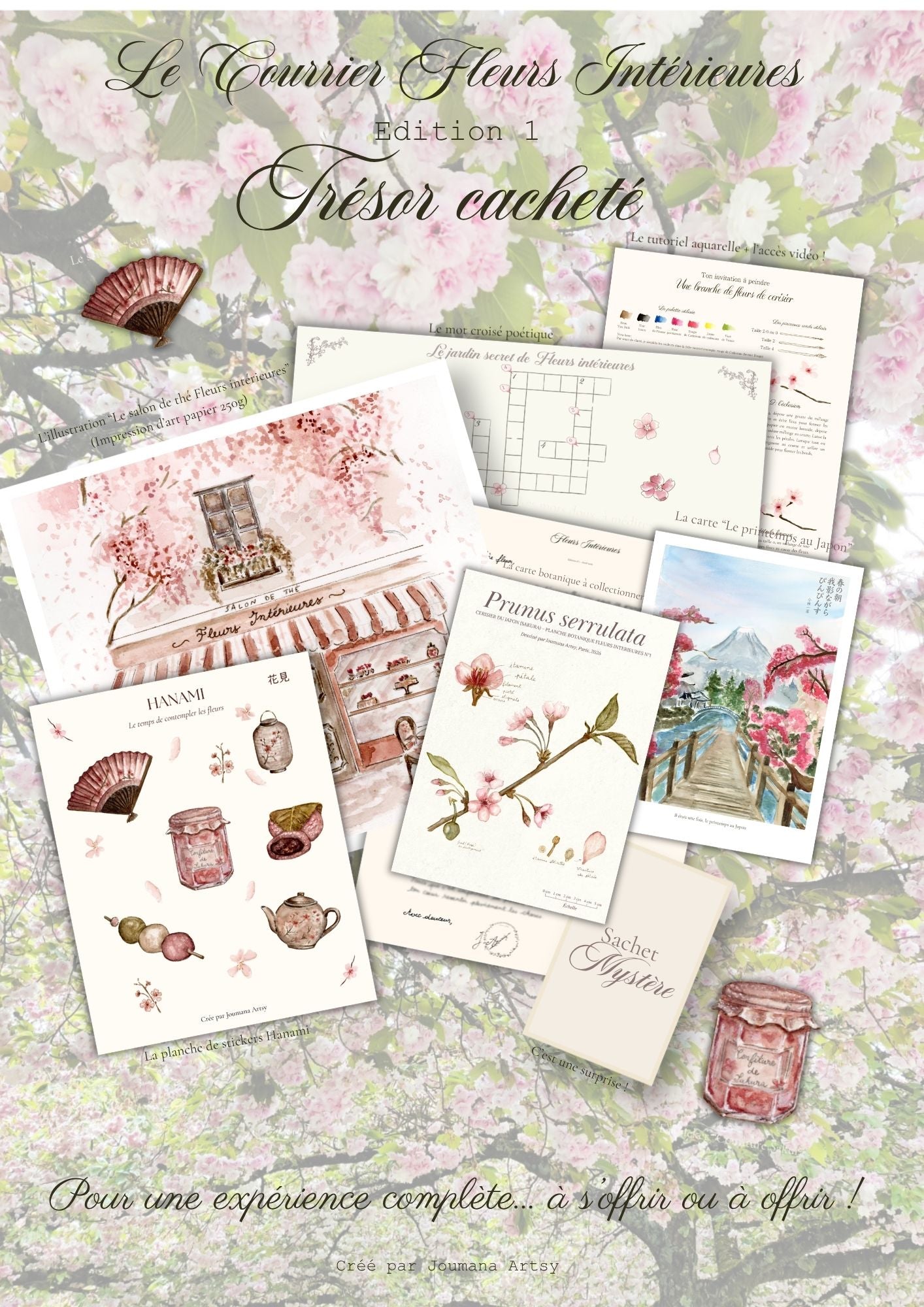 Courrier Fleurs Intérieures - Livraison comprise