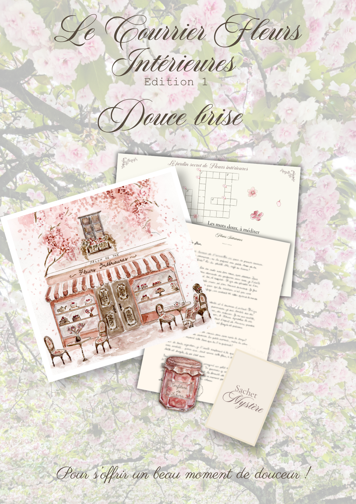 Courrier Fleurs Intérieures - Livraison comprise