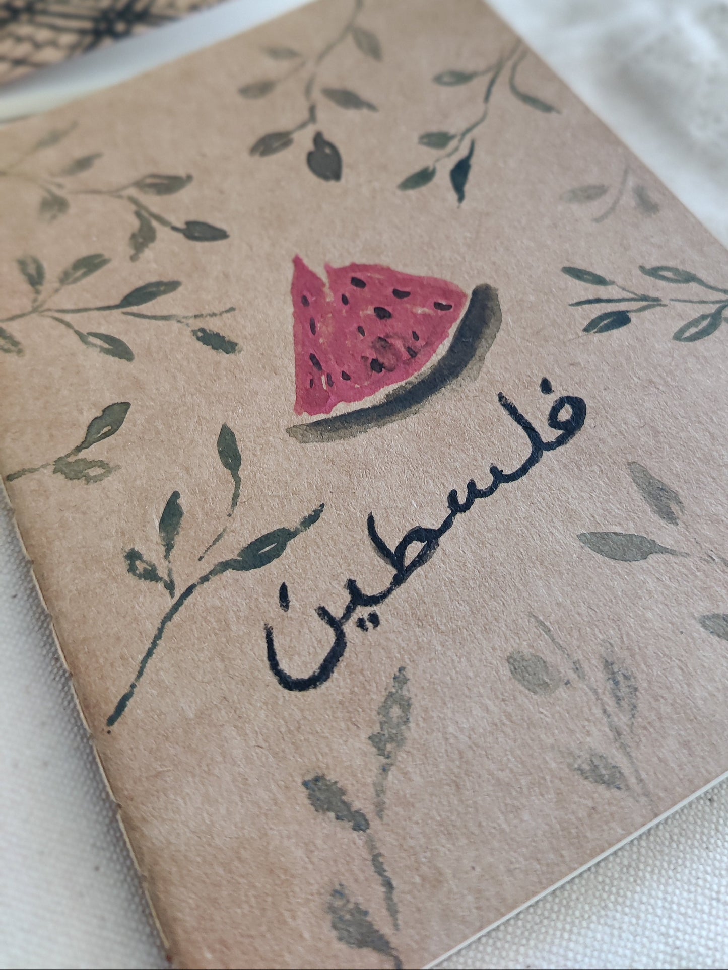 Carnets Palestine - Peints à la main ✦ Pièce unique